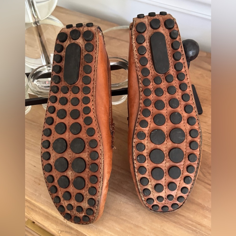 EUC Peter Huber Men’s Maddox Loafers Driving Penny Sz 10 - Picture 7 of 8